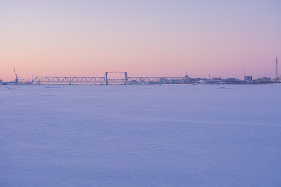 Северодвинский мост в Архангельске