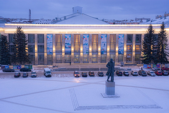 Площадь Ленина (Победы) в Северодвинске